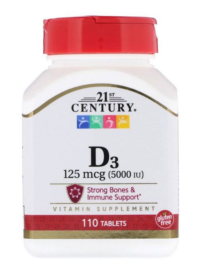 21st Century Vitamin D3 - 110 Tablets - Image 1